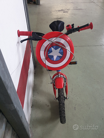 Bicicletta Capitan America