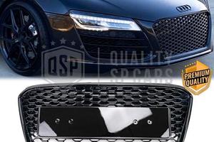 GRIGLIA Anteriore AUDI R8 13-15 NIDO D'APE Nero L