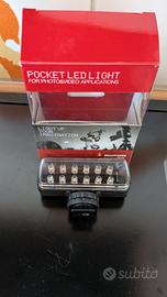 Manfrotto ML120 è una luce a LED che si può montar