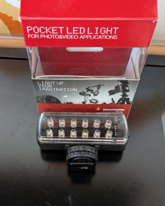 Manfrotto ML120 è una luce a LED che si può montar