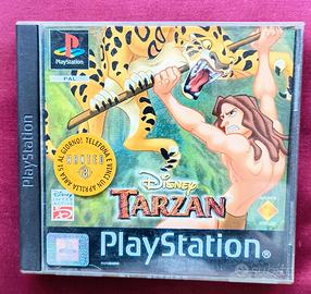 Disney Tarzan Ps1 Pal Italiano Completo Dual shock