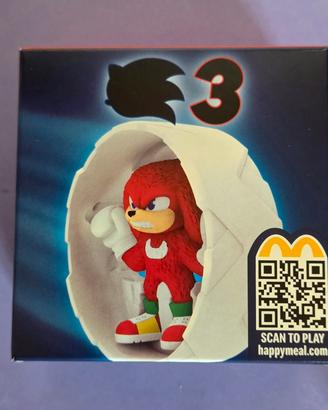 Sonic 3 - KNUCKLES 02 ROLLER - Gadget Mc Donald's 