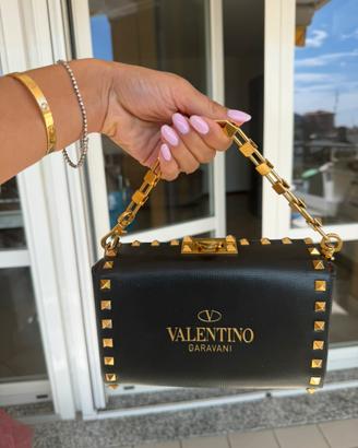 BORSA VALENTINO ROCKSTUD NERA