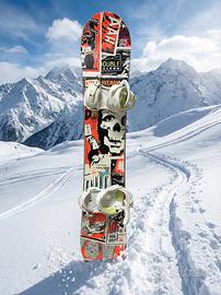 Snowboard RIDE DH 2011 + attacchi UNION ATLAS