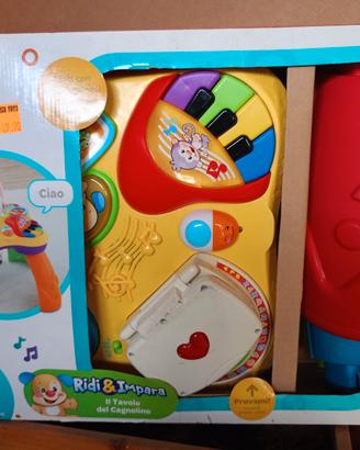 Tavolo del cagnolino Fisher&Price