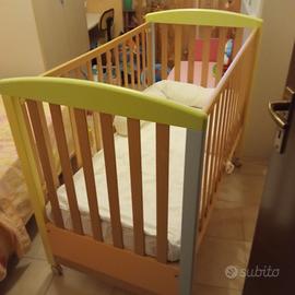 Lettino Foppapedretti. Culla con cassetto. Usato