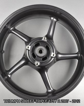 Cerchio posteriore TRIUMPH STREET TRIPLE 675 2007