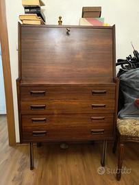 Secretaire Vintage anni '60 Design scandinavo