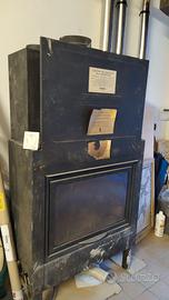 Camino monoblocco legna Piazzetta HT 600