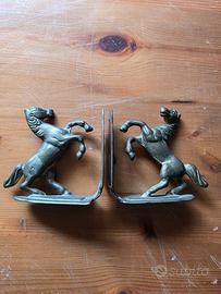 Coppia Fermalibri Vintage (2 pezzi)