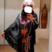 Elegante Poncho / Mantella di lana