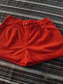 Pantaloninoltre corallo