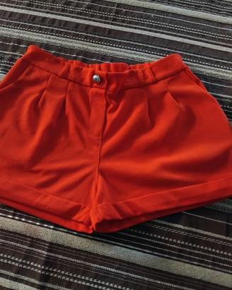 Pantaloninoltre corallo