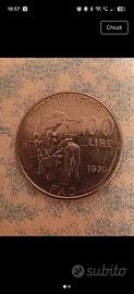 moneta da lire 100 FAO 