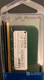 Maxano RAM DDR4 da 32 GB PC4-19200 ECC-DIMM