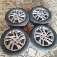 Peugeot 208 Cerchi e Gomme 195/55/16 Estive