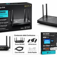 Router TP-Link Archer BE3600 Wi-Fi 7 – Nuovo