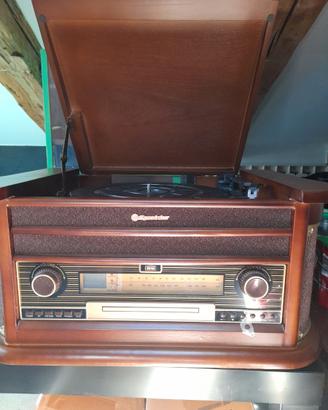 Giradischi Roadstar con radio, cassette, CD