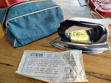 ferro da stiro vintage da viaggio