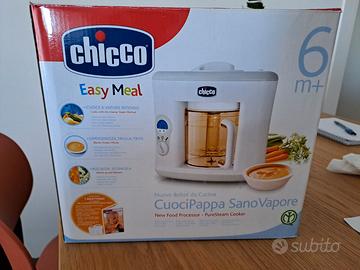 CuociPappa Sano Vapore Chicco Easy Meal NUOVO