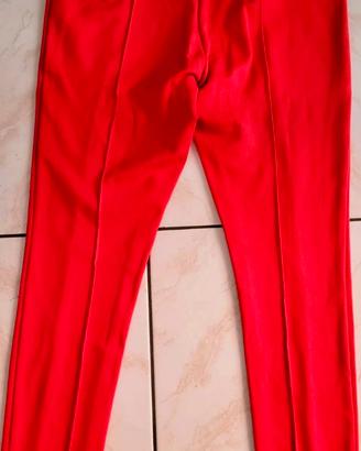 Pantaloni donna Armani Exchange eleganti rossi