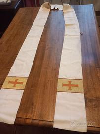 Stola TEMPLARE in seta