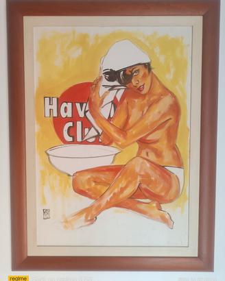 QUADRO acrilico su tela
