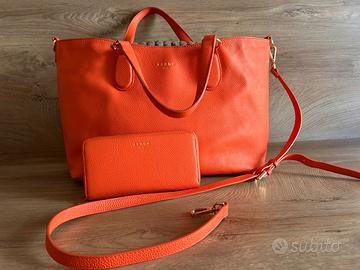 Borsa a spalla e portafoglio donna
