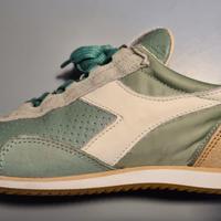 Scarpa Diadora Heritage Iceberg Green - Pelle