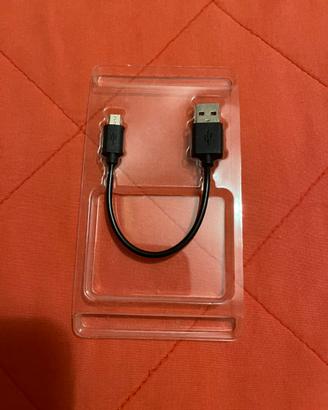 Cavetto corto da USB classico a Micro-USB