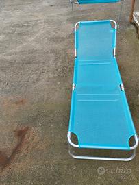 Lettino prendisole pieghevole 