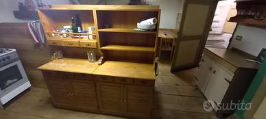 armadietti cucina  rustici