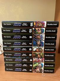 Serie manga Jojo steel ball run