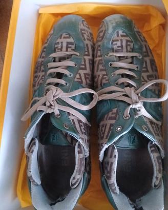 Scarpe Fendi in scatola originale n.38 e 1/2