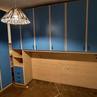 Armadio a ponte per camera bambini