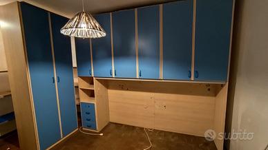 Armadio a ponte per camera bambini