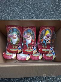 7 nani Disney action figure, nuovi, da collezione 
