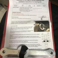 kit abbassamento kawasaki