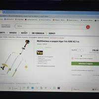 decespugliatore , tagliasiepi ,sega tutto in uno