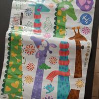 Adesivi da muro con giraffe per cameretta bambini
