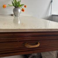 Tavolo con base vero marmo primi 900