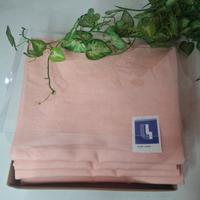 2 coppie federe lino rosa (4 tot)