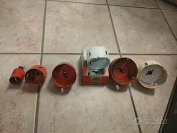 Frese a tazza da ferro diversi diametri