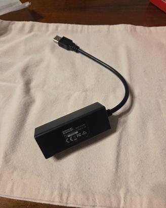 Adattatore USB LAN ufficiale  per Nintendo Switch