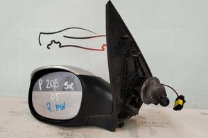 SPECCHIETTO RETROVISORE SINISTRO PEUGEOT 206 2° S