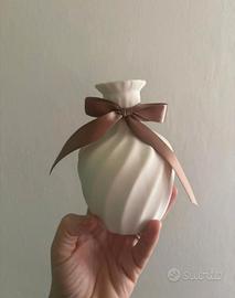 48 vasetti in ceramica con fiocco - bomboniere