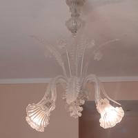 lampadario antico vetro di Murano