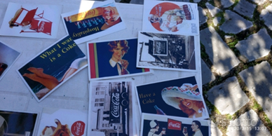 Figurine coca cola anni 80