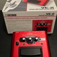 Pedale Vocal Harmonist BOSS VE - 2