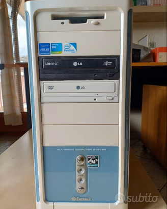 CASE Enermax Vintage + Doppio Masterizzatore LG